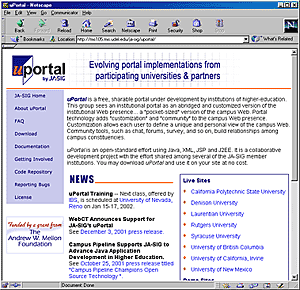 uPortal Higher-Ed Portal